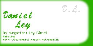daniel ley business card